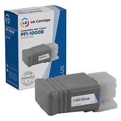 Ld Compatible Canon PFI-1000B 0555C002 Blue Ink Cartridge For Use In Imageprograf PRO-1000