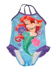 ARIEL Disney The Little Mermaid Toddler Girls One Piece Swimsuit 18 Months