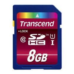 Transcend Ultimate 8GB Sdhc Uhs-i CLASS10 Card TS8GSDHC10U1