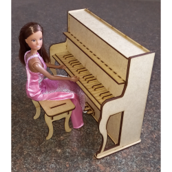 Barbie Piano And Chair
