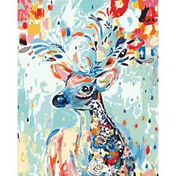 Adult Painting By Numbers - Deer