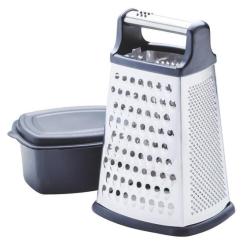 Always 4 Sided S S Grater & Container