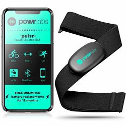 Powr Labs Heart Rate Monitor Chest Strap - Ant + Bluetooth Chest Heart Rate Monitor With Chest Strap - Hrm Run Bike Tri Cycling