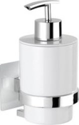 - Turbo-loc Soap Dispenser Quadro Range - No Drilling Required