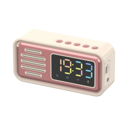 Retro MINI Bluetooth Speaker And Alarm Clock