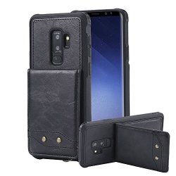 Fahion Pu Leather Wallet Case For Samsung Galaxy S9 Plus For Samsung Galaxy S9 Plus Card Pouch Holder Case Aearl Card Slot Hard Case