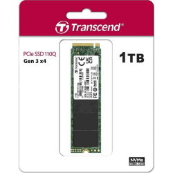 Transcend 110Q M.2 1TB Pcie 3.0 Nvme Qlc 3D Nand Internal SSD TS1TMTE110Q
