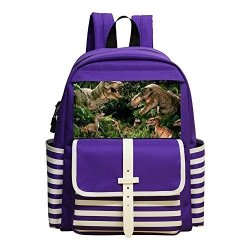 Jurassic World Student Backpack School Bags Super Bookbag Break