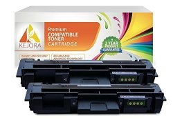 2 Pack Kejora Replacement Toner Cartridge Compatible Samsung MLT-D118L For Samsung Xpress M3015DW M3065FW - High Yield - Black 4 000 Page Yield