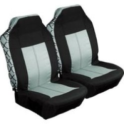 Stingray Explorer Front 2 Piece Seat Cover Set In Grey