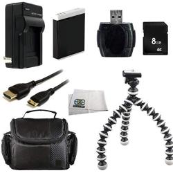 8GB Deluxe Starter Accessory Kit For Canon Powershot SX40 SX40 Hs SX50 SX50 Hs SX60 SX60 Hs Powershot G15 Powersh