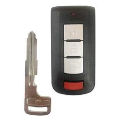 For 2008-2017 Mitsubishi Outlander Keyless Smart Remote Key Fob OUC644M-KEY-N By Autokeymax Single