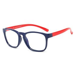 3-12 Years Boys & Girls Unbreakable Frame Blue Light Blocking Glasses for Kids 