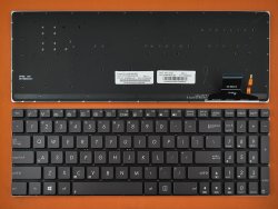 Asus X51 NSK-UPA01 9Z.N8BBU.H01 Laptop Keyboard Black