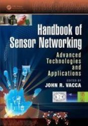Handbook Of Sensor Networking - Advanced Technologies And Applications Hardcover