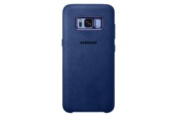 Samsung Galaxy S8 Alcantara Cover - Blue