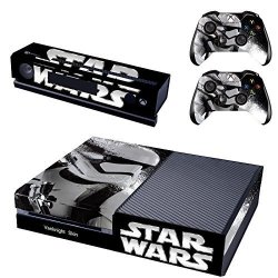Vanknight Vinyl Decal Skin Sticker Cover Star Wars Battlefront Stormtroopers For Xbox One Console Kinect 2 Controllers