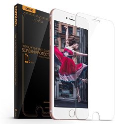 Iphone 8 Plus Screen Protector Tomtoc Premium Tempered Glass Screen Protector Film For Iphone 8 Plus Iphone 7 Plus 3D Touch Compatible 2-PACK