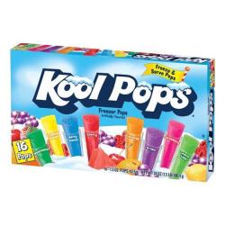 Kool Pops Freezer Bars Asssorted 20CT