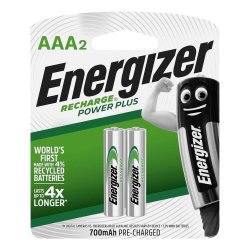 Energizer Recharge 700mah Aaa - 2 Pack Moq6