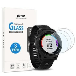Screen Protector Compatible For Garmin Forerunner 935 3 Pack Full Coverage Tempered Glass Screen Protector For Garmin Forerunner 935 With 2.5D Round Edge 9H Hardness Anti-scratch No-bubble