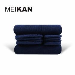 Meikan Toe Cotton Two Finger Ankle Cycling Socks - Navy Blue Men