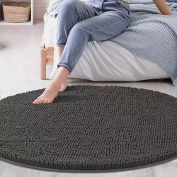 1PC Soft Floor Mat Absorbent & Quick-drying Kitchen Floor Carpet Non-slip Entry Doorway Floor Rug Comfortable Memory Foam Cushioned Bathroom Foot Pad For Bathroom