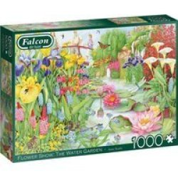 1000PIECE Falcon Puzzle The Flower Show: The Water Garden