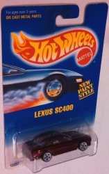 Hot Wheels Lexus SC400 264 - 1992