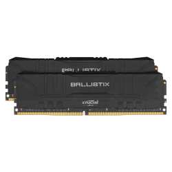 Ballistix 16GBKIT 2X8GB DDR4 3200MHZ Desktop Gaming Memory - Black