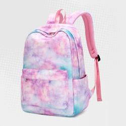 Student Tie-dye Backpack Pearly Pink