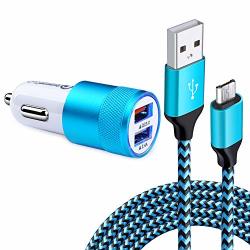 Micro USB Car Charger Adapter 3.0 Car Charger S7 S6 Edge Fast Charger Car Charger For Samsung Galaxy J7 J8 J6 With 36W Quick Charge 3.0 Dual