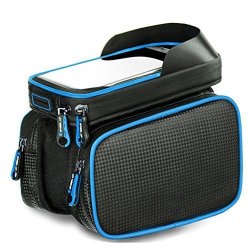 Bike Bag for Cellphone in Black & Blue