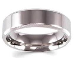 Polished 316l Stainless Steel Band. Ring Size 13 Z+1