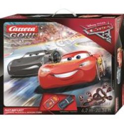 Carrera Go Disney Cars 3 - Fast Not Last Set 6.2M
