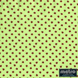 Printed Cotton Print Ladybug Dots 15534-023 Kiwi
