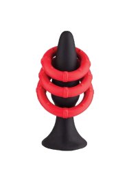 5 Inch Butt Plug And Cock Ring Silicone Set