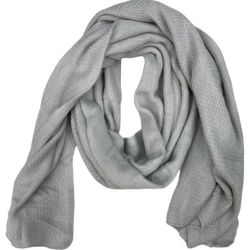 Ascgeorgia-oh Ladies Cashmere Grey Shawl scarf
