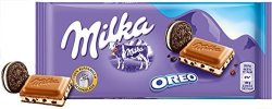 Milka & Oreo Chocolate Bar Candy Original German Chocolate 100G 3.52OZ