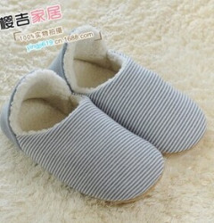 Suihyung Warm Cotton-padded Slippers - Blue 9