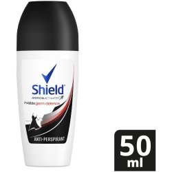 Shield Women Antiperspirant Roll-on Deodorant Invisible Fresh 50ML