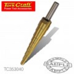 Tork Craft Step Drill Hss 6-18MMX2MM