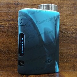 Silicone Case For Eleaf Istick Pico 75W Tc Skin Sleeve Cover Wrap Blue black