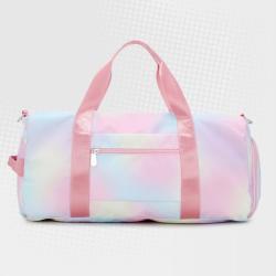 Womens Pastel Tie-dye Wet And Dry Gym Bag