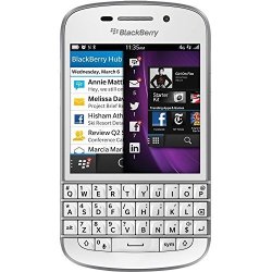 BlackBerry Q10 16GB Unlocked GSM 4G LTE Keyboard + Touchscreen Phone - White