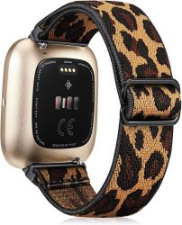Fabulously Fit Patterned Elastic Strap For The Fitbit Versa 3 And Sense