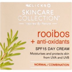 Clicks Skincare Collection Rooibos & Anti-oxidants SPF15 Day Cream 50ML