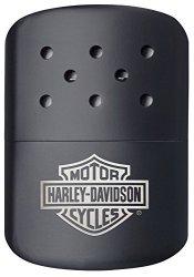 Harley-davidson Hand Warmer Black - Clam Zippo Outdoors 40319