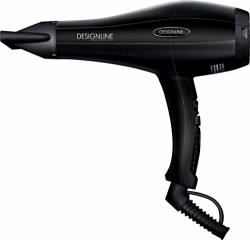 Hybrid Hair Dryer Black - Regis Designline Powered By Croc - Professional Hair Dryer With Ion On off Switch