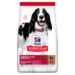 Hill's Advanced Fitness Lamb & Rice Medium Adult Dog Food - 12KG